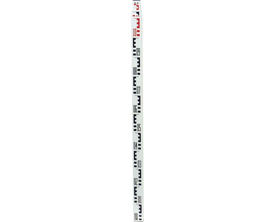 Seco 5 m Crain Rectangular CR Fiberglass Leveling Rod, E-Metric