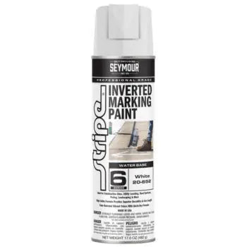 Seymour White Stripe Inverted Ground Marking Paint (12 Pack) | 20-652