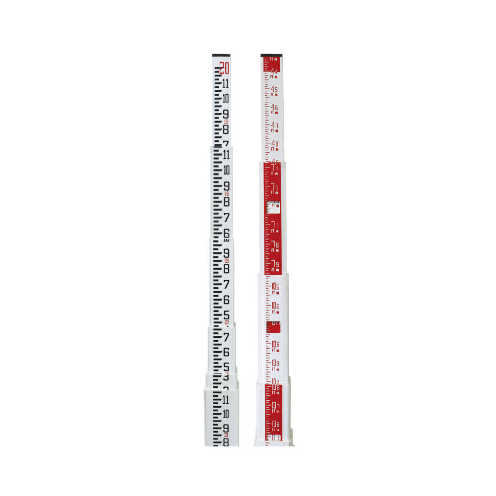 SitePro 20ft SCR Series Fiberglass Grade Rod with Graduations