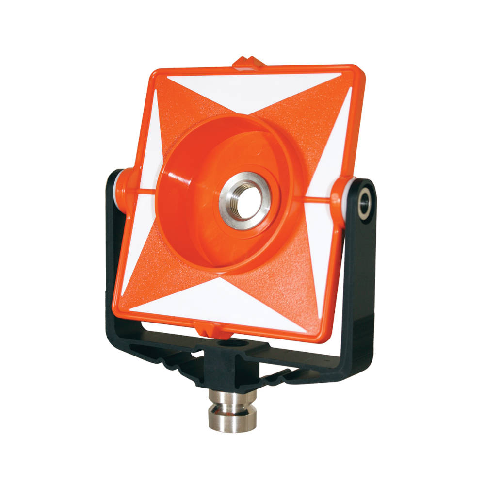 SitePro Single Tilt Prism Mount Only w/Aluminum Yoke (Orange) | 03-2012M-O