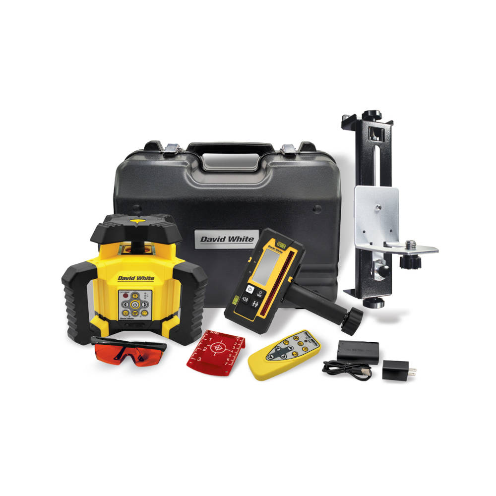 David White LM130HV Rotary Laser Kit-10ths | 47-LM130HVK-4T