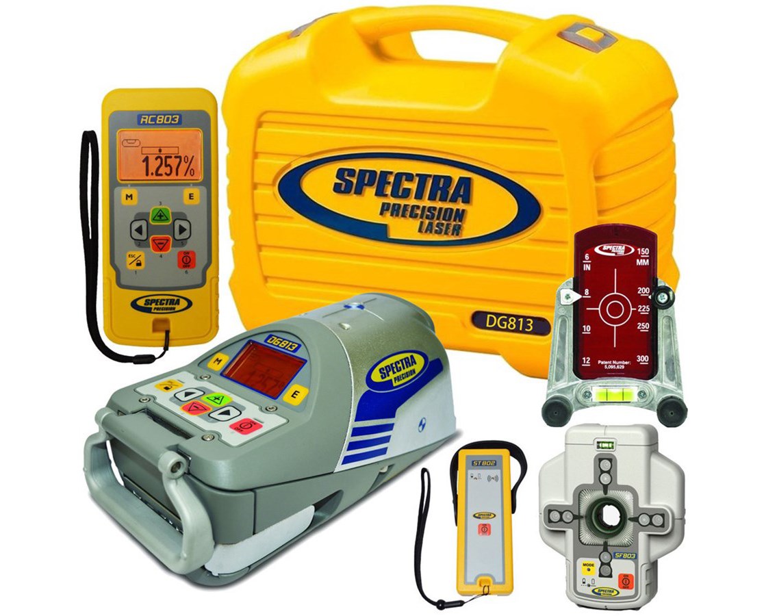 Spectra DG813 Pipe Laser Packages
