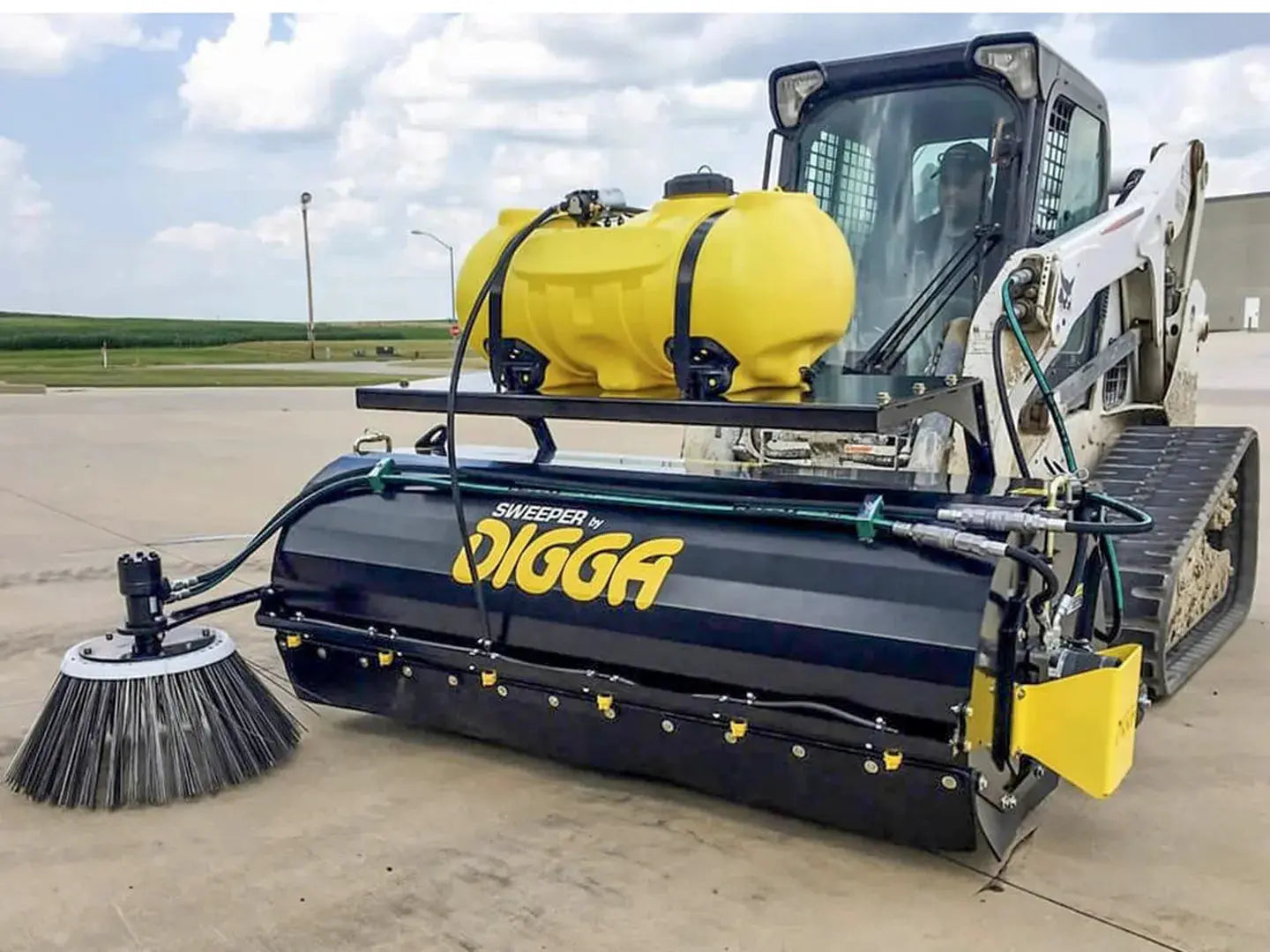Sweeper Bucket Broom