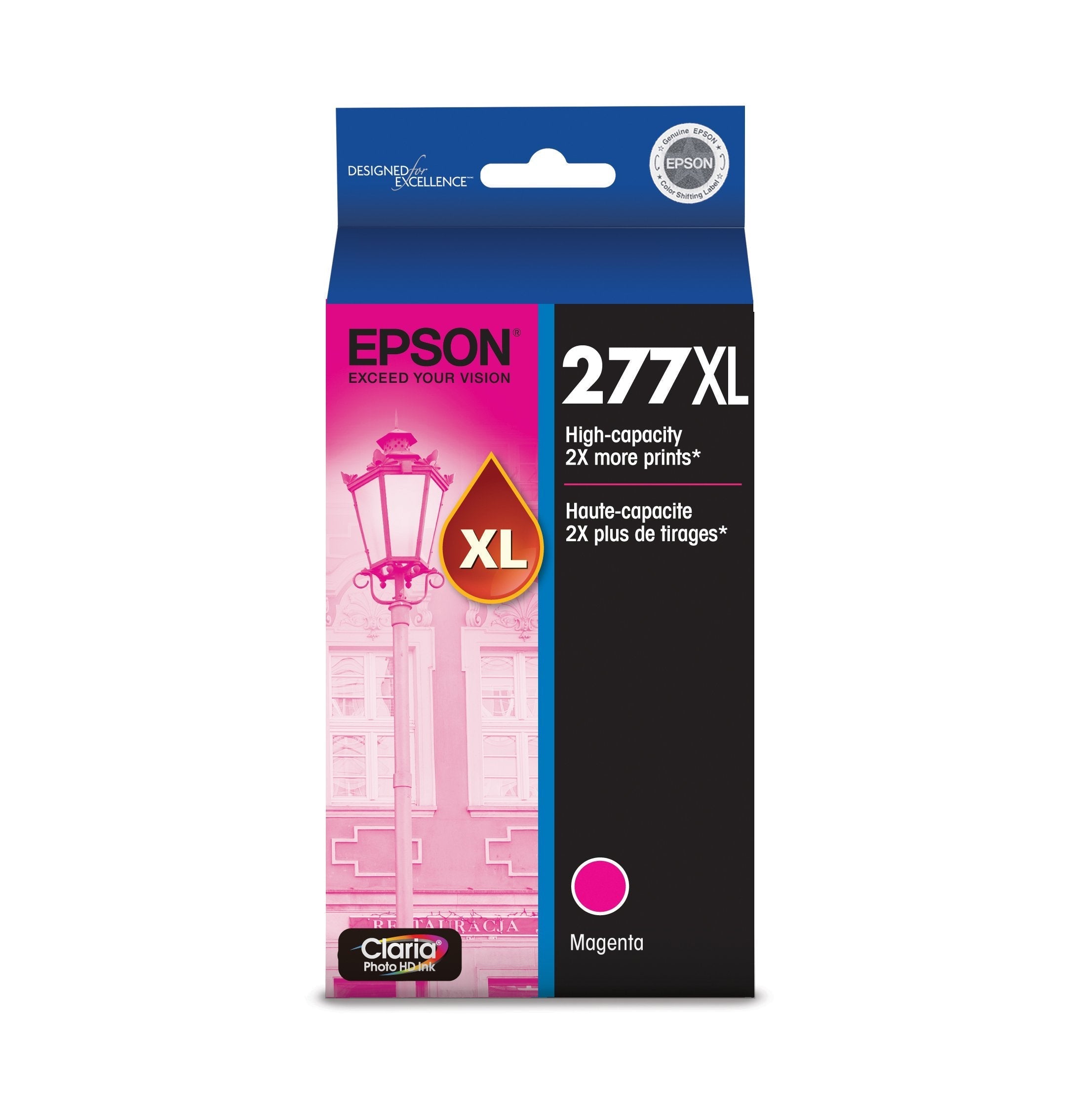 New, Pre-Owned - Epson 277XL High-Yield Magenta Inkjet Cartridge, T277XL320-S