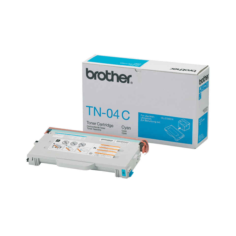 New, Pre-Owned - Brother TN04C Cyan Toner Cartridge