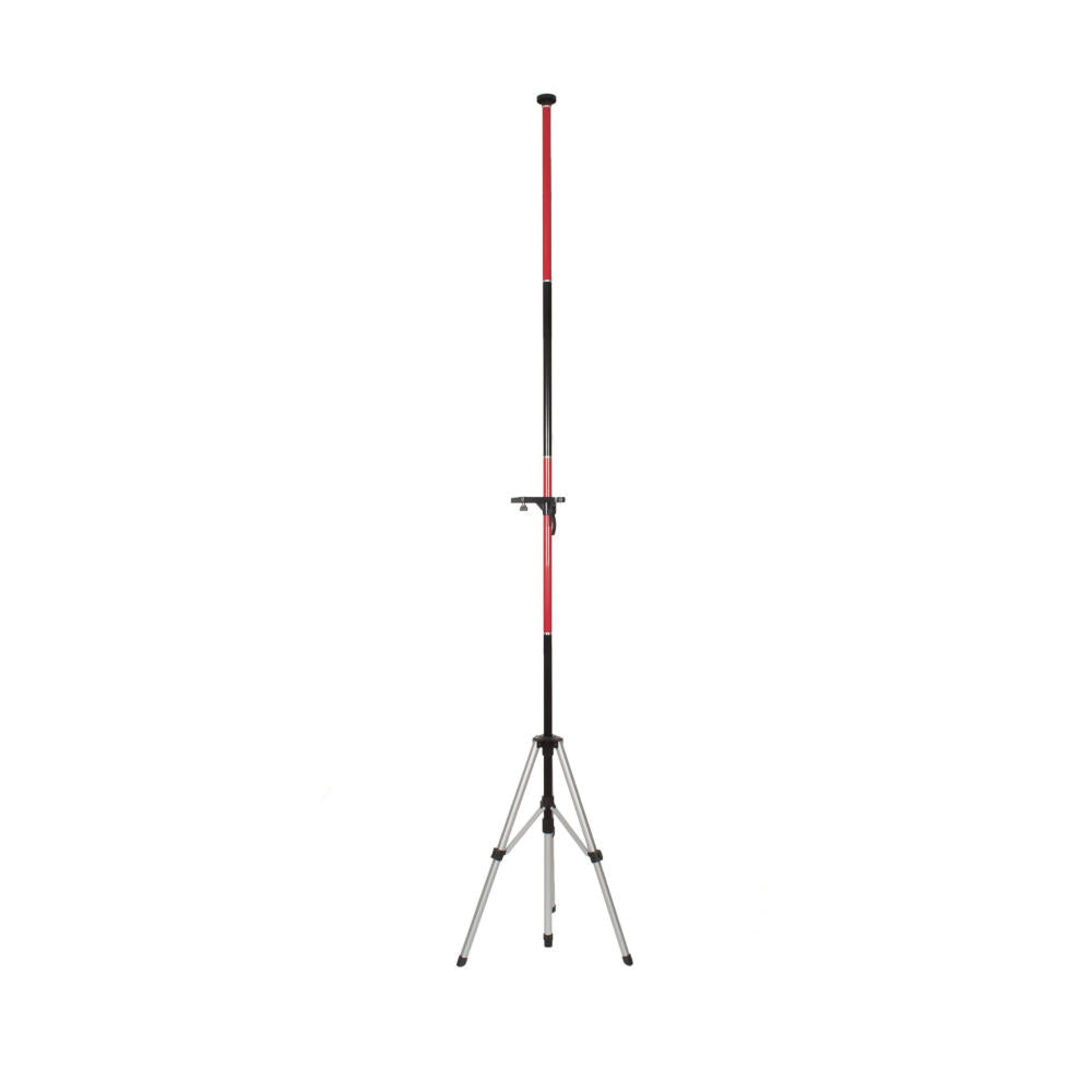 Tiger Supplies Telescoping Rotary and Line Laser Pole with Tripod and Mount