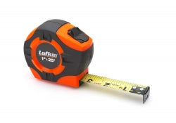 Lufkin PHV1425DN / 120128 1" X 25' Engineers Measuring Tape, HI-Viz