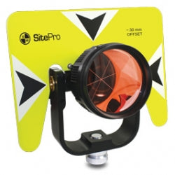 SitePro 03-1010-Y Tilting Single Prism, 0/-30mm