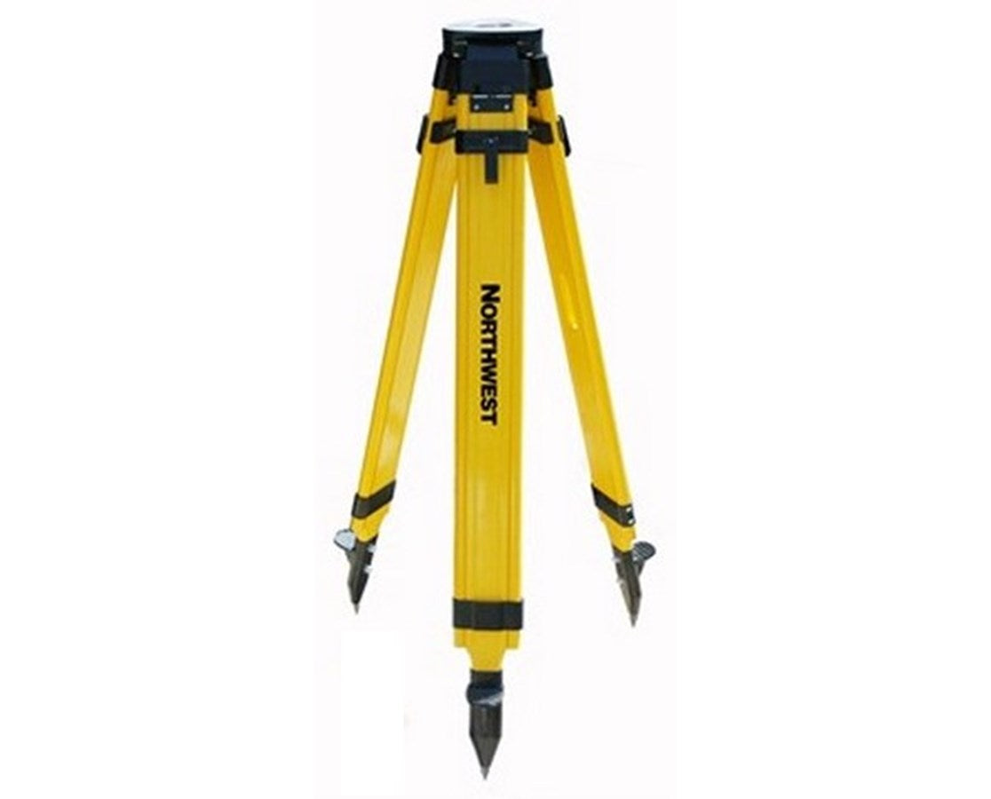 NWI NAT100 Wood Fiberglass Survey Tripod - NWFT98A - Wing Nut