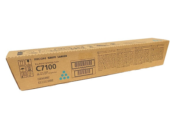 New, Pre-Owned - Ricoh C7100 Cyan Toner Cartridge, 828387