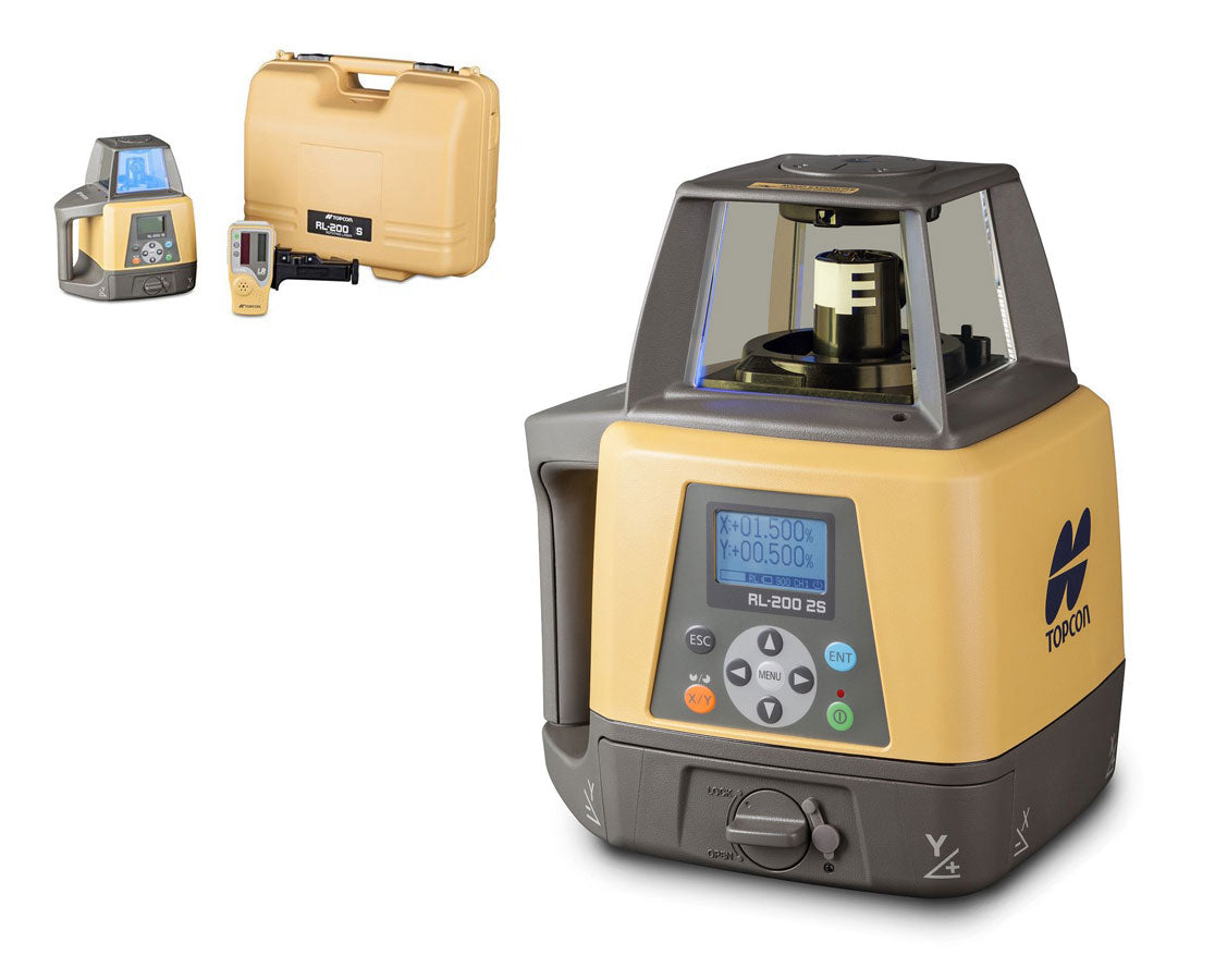 Topcon RL-200 2S Dual Slope Laser w/ Receiver