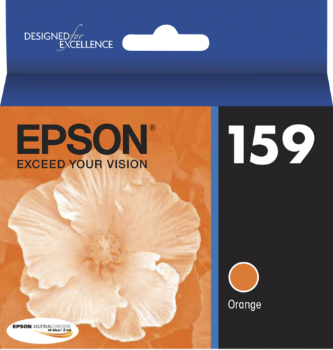 New, Pre-Owned - Epson 159 (T159920) Orange Ink Cartridge