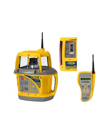 Spectra GL722 Dual Grade Laser w/ Remote Control & CR600 Receiver