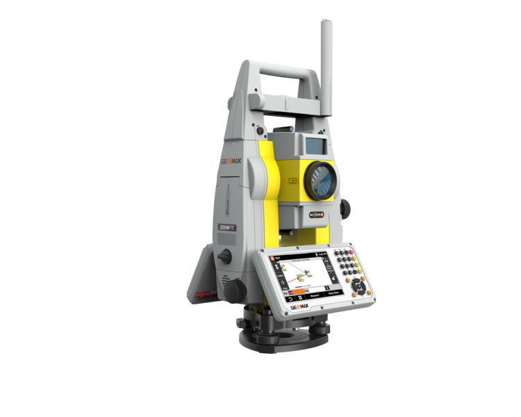 GeoMax 6017094 Zoom75, 5" Robotic Total Station A5 Package