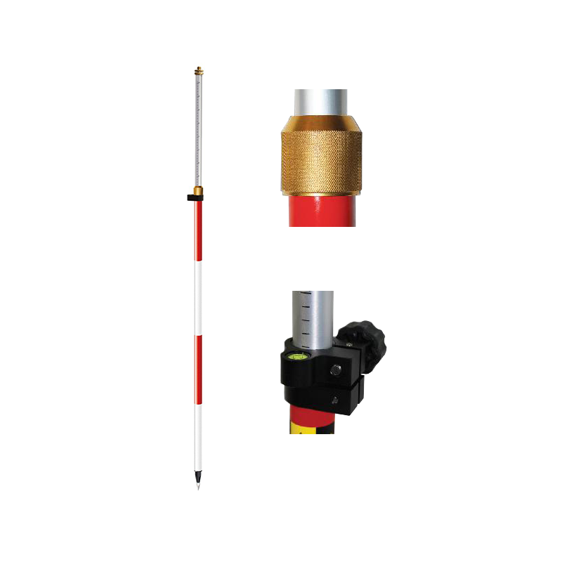SitePro 8ft Compression Lock Prism Pole (Tenths/Metric) | 07-4208-TMA