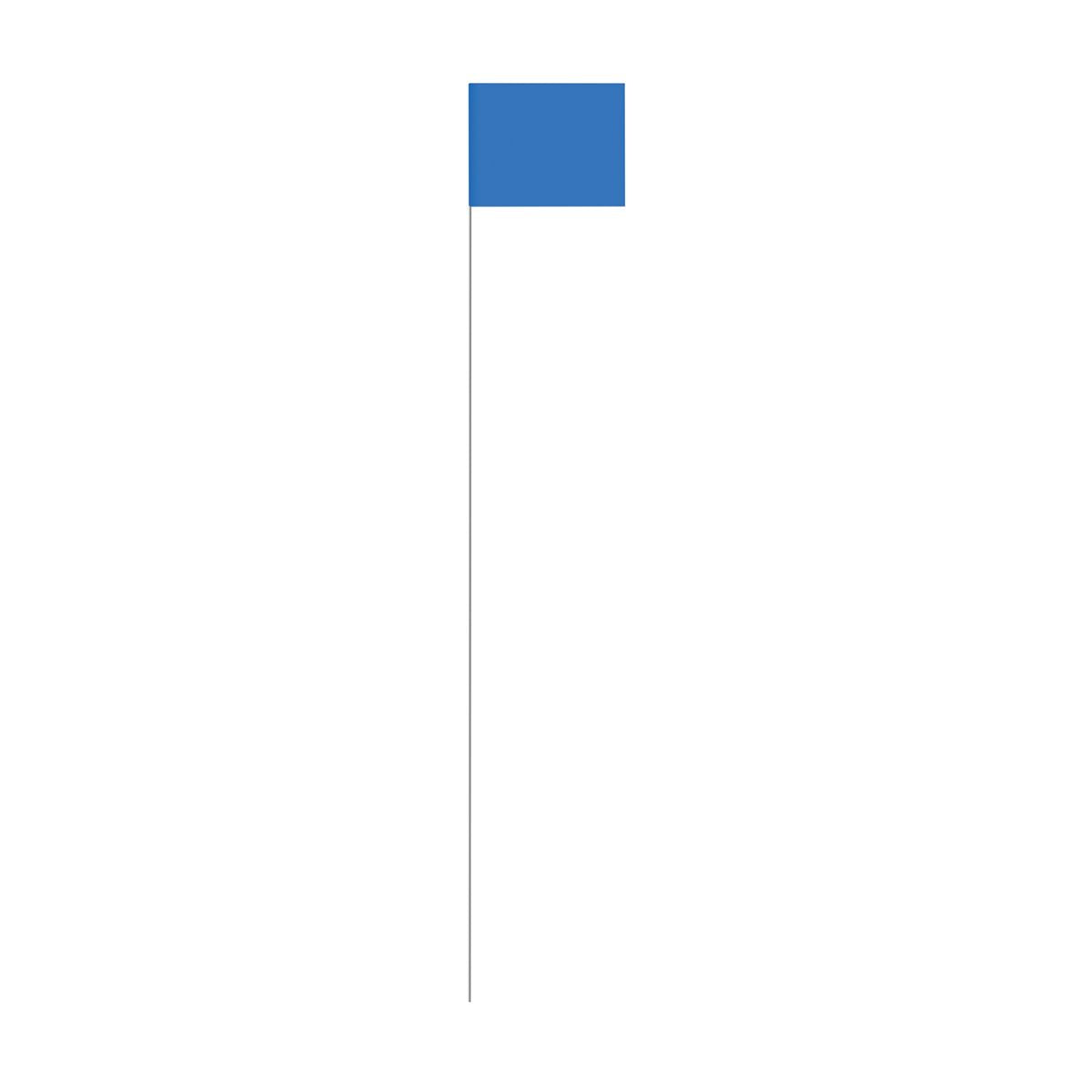 SitePro 4x5x30 inch Blue Salamander Stake Flags | 19-F4530-B