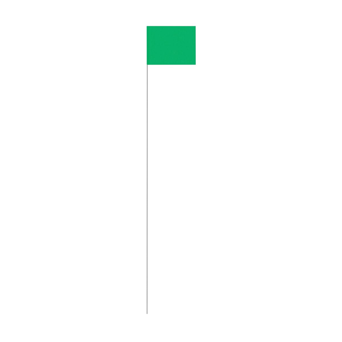 SitePro 4x5x21 inch Green Salamander Stake Flags | 19-F4521-G