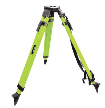 SitePro Salamander Surveyor Fiberglass Tripod w/Quick Clamp (Fluorescent Lime) | 01-SHIVIZ20-B