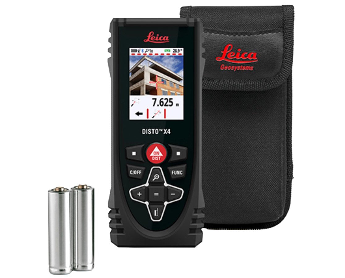 Leica 855138 Disto X4 Laser Distance Meter Basic