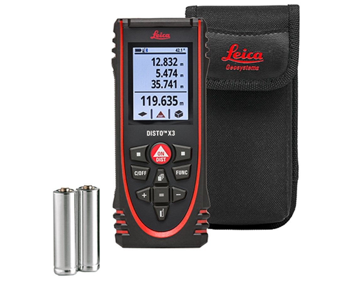 Leica 850834 Disto X3 Laser Distance Meter Basic