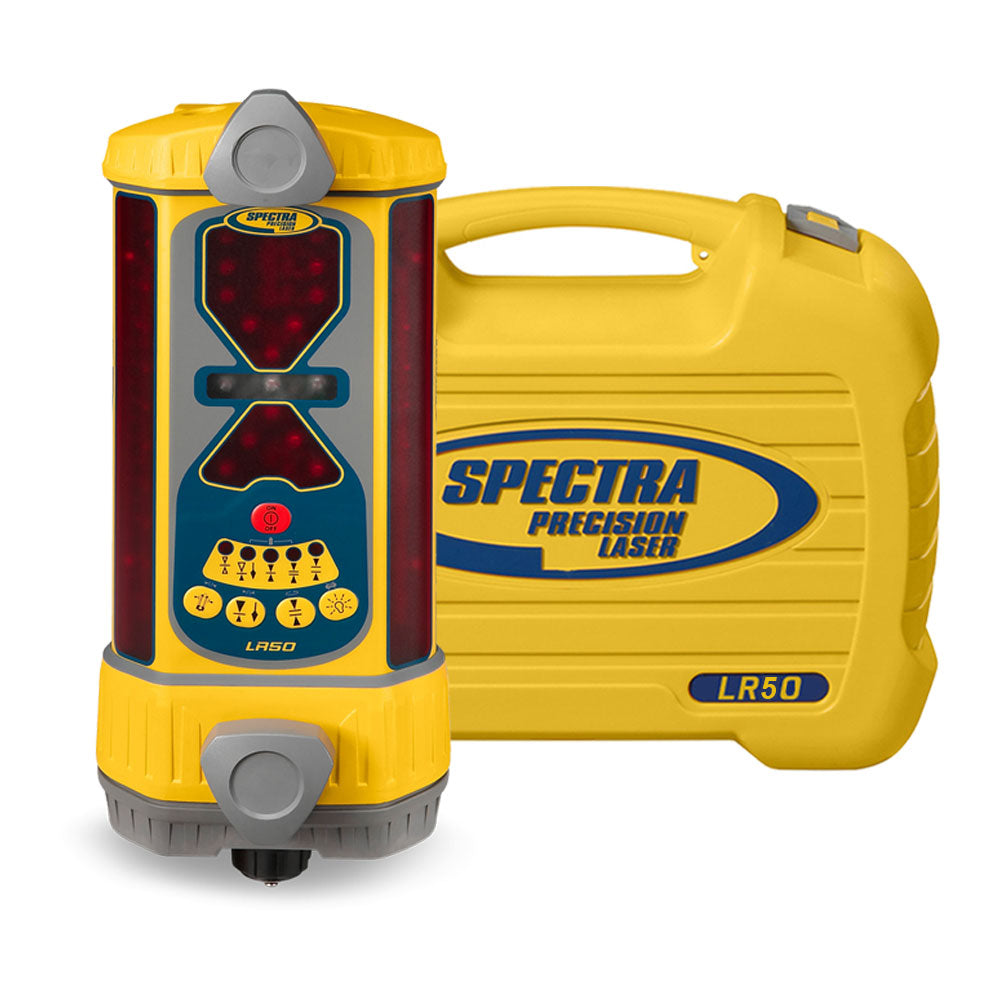 Spectra LR50 Machine Control Receiver For Dozers, Excavators, Scrapers, and Skid Steers