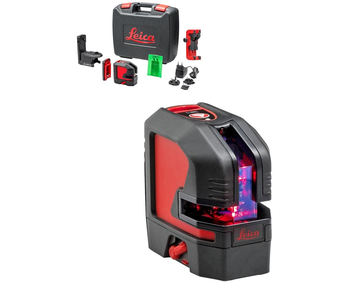 Leica 864435 Lino L2P5G Green Point and Line Laser Level