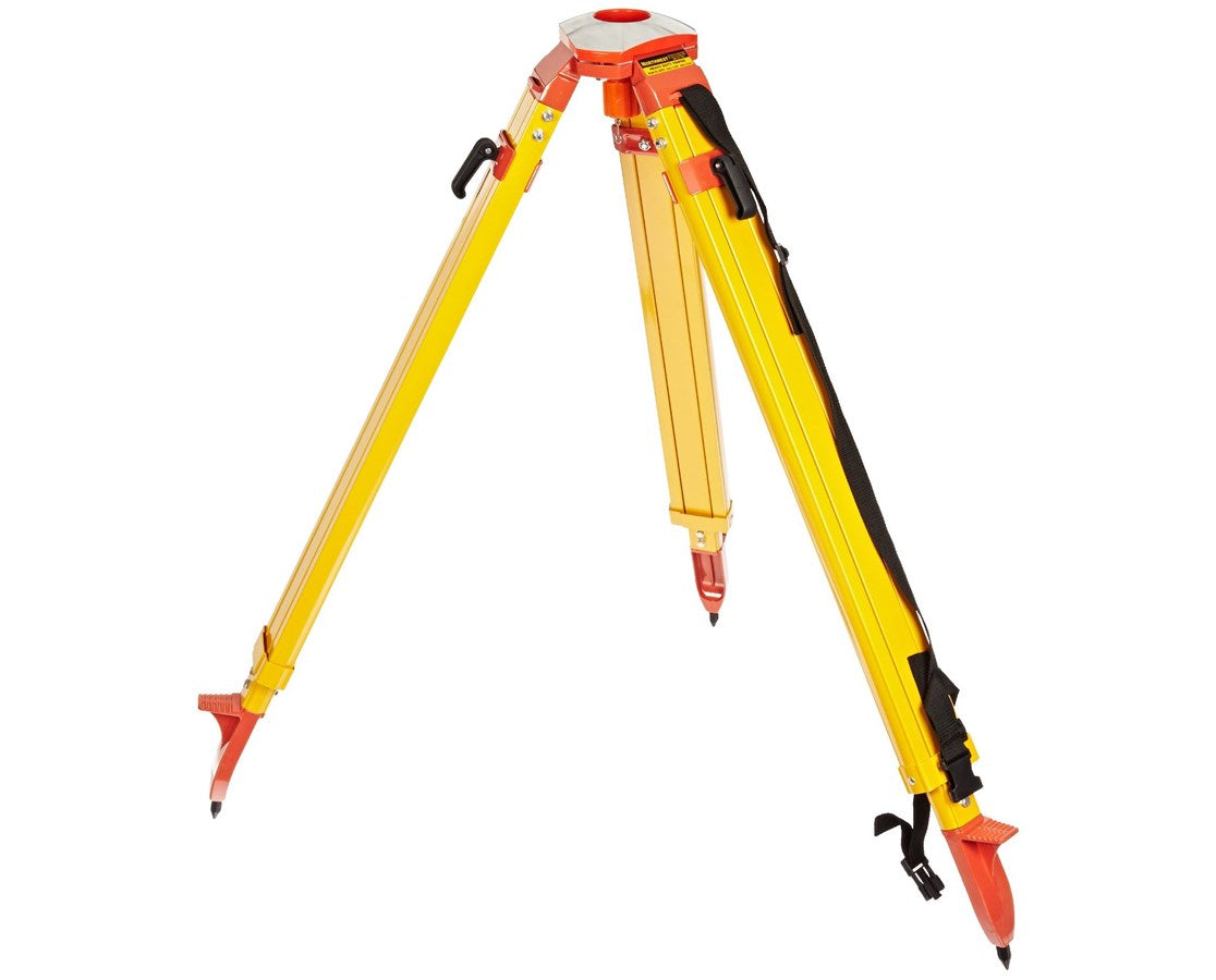 NWI NAT92 Dome Head Heavy Duty Aluminum Survey Tripod - Extends to 64"