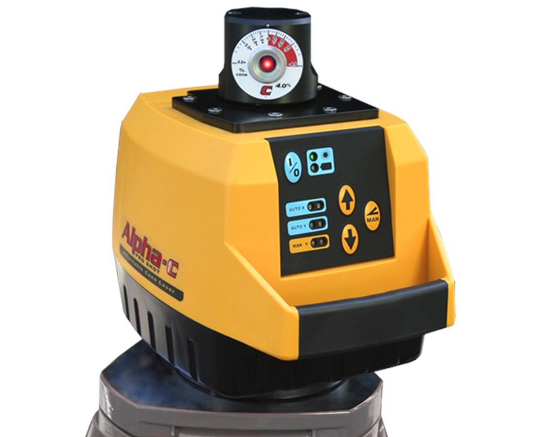 Pro Shot Laser - Alpha-C Cone Grade Laser w/ Receiver - 020-0020C