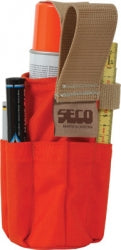 Seco Spray Can Holster with Pockets (Orange) | 8098-10-ORG