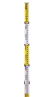 SitePro 11-805-MMMV  5M Aluminum Grade Rod (CR) - Metric, 1/2cm, mm