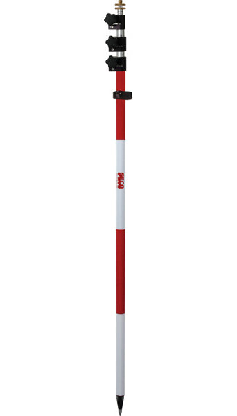 Seco 15.25 ft Twist Lock Prism Pole | 5500-30