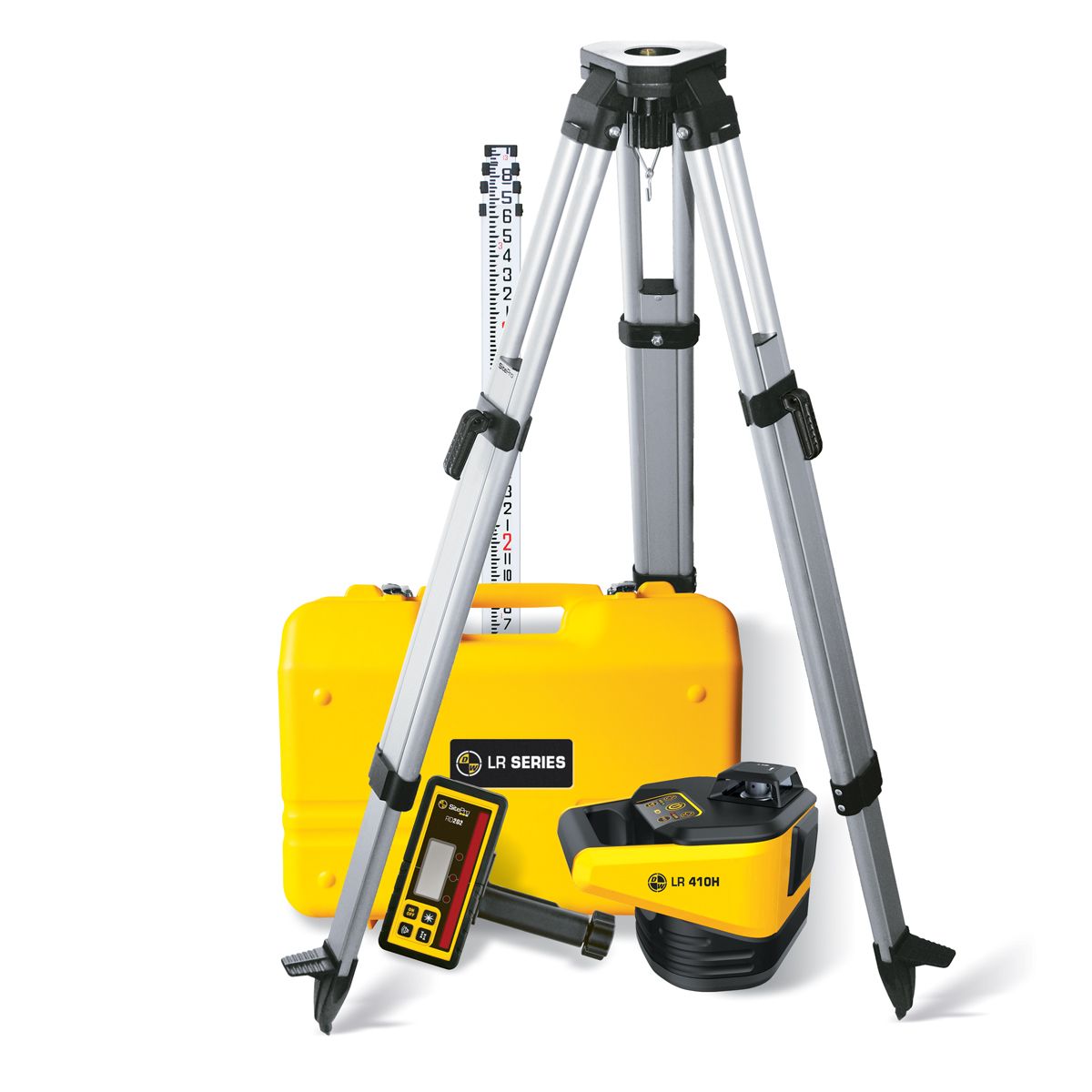 SitePro 27-LR410H-4C Electronic Horizontal Rotary Laser Complete Kit