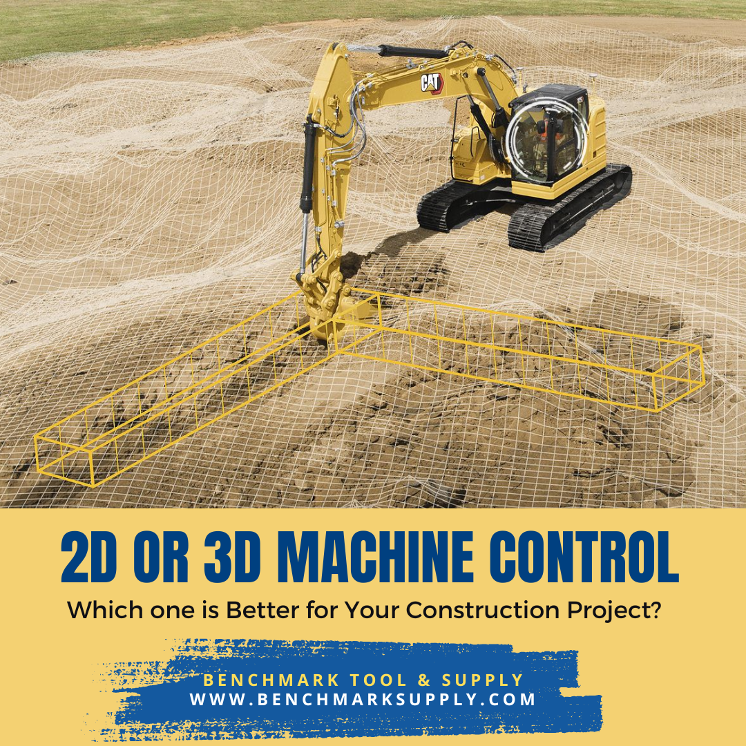 2D vs 3D Machine Grade Control: Which one is Better for Your Construction Project