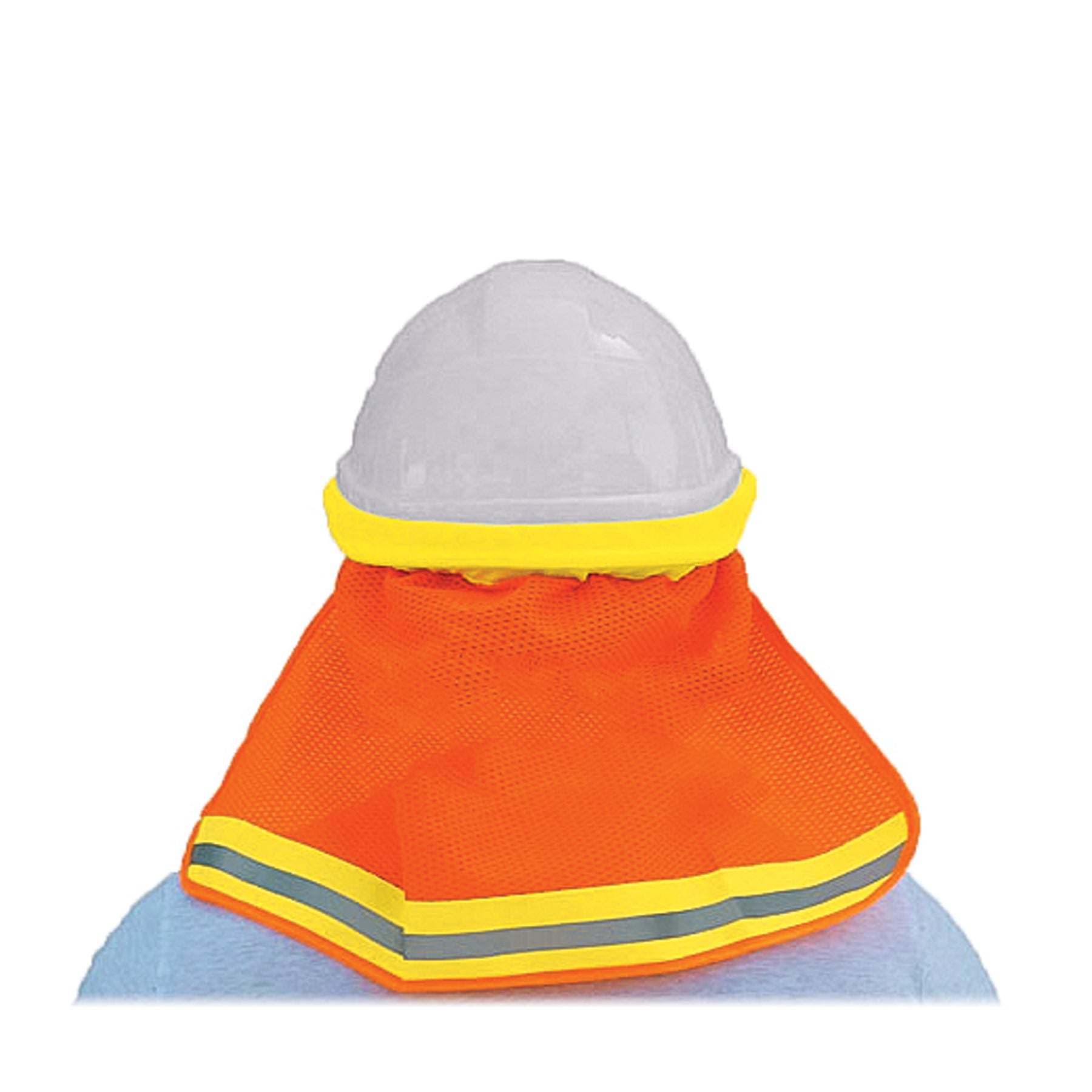 SitePro 23-SNC5600 Neck Shade for Hard Hats, Safety Orange