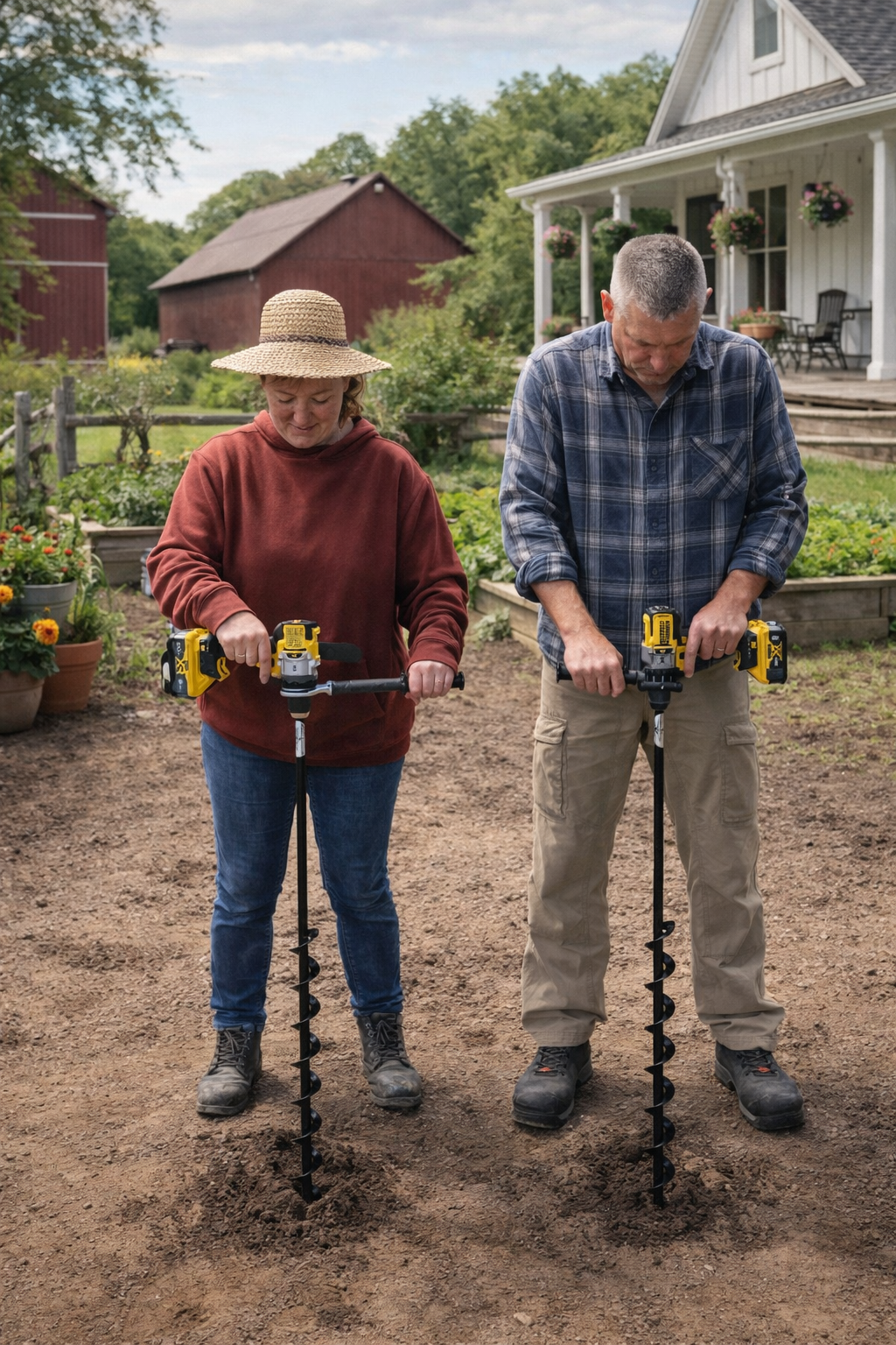 Tree Planting Auger Bit (2" x Standing Lengths)