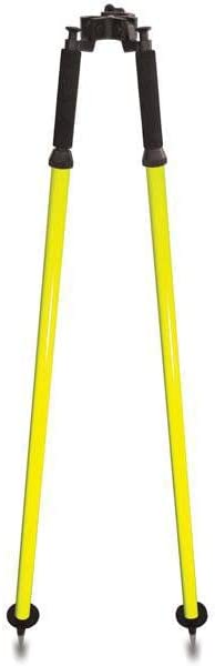 SitePro 07-4360-Y Thumb-Release Pole Bipod, Yellow Aluminum