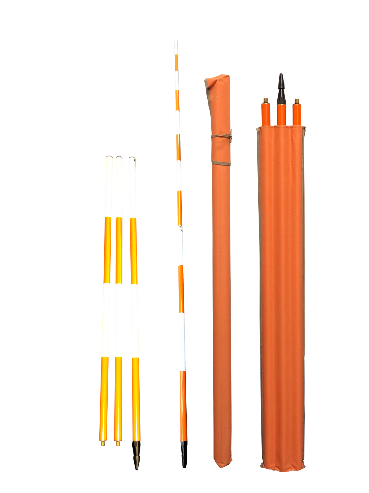 Seco 12 ft 3-section Range Pole | 5150-02-WOR