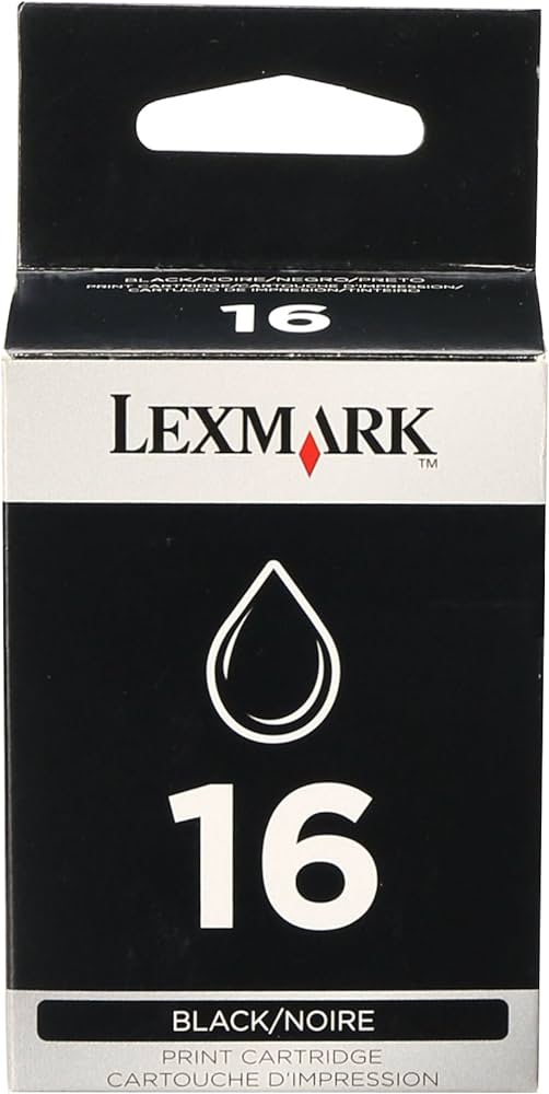 New, Pre-Owned - Lexmark #16 Black (10N0016) Ink Cartridge