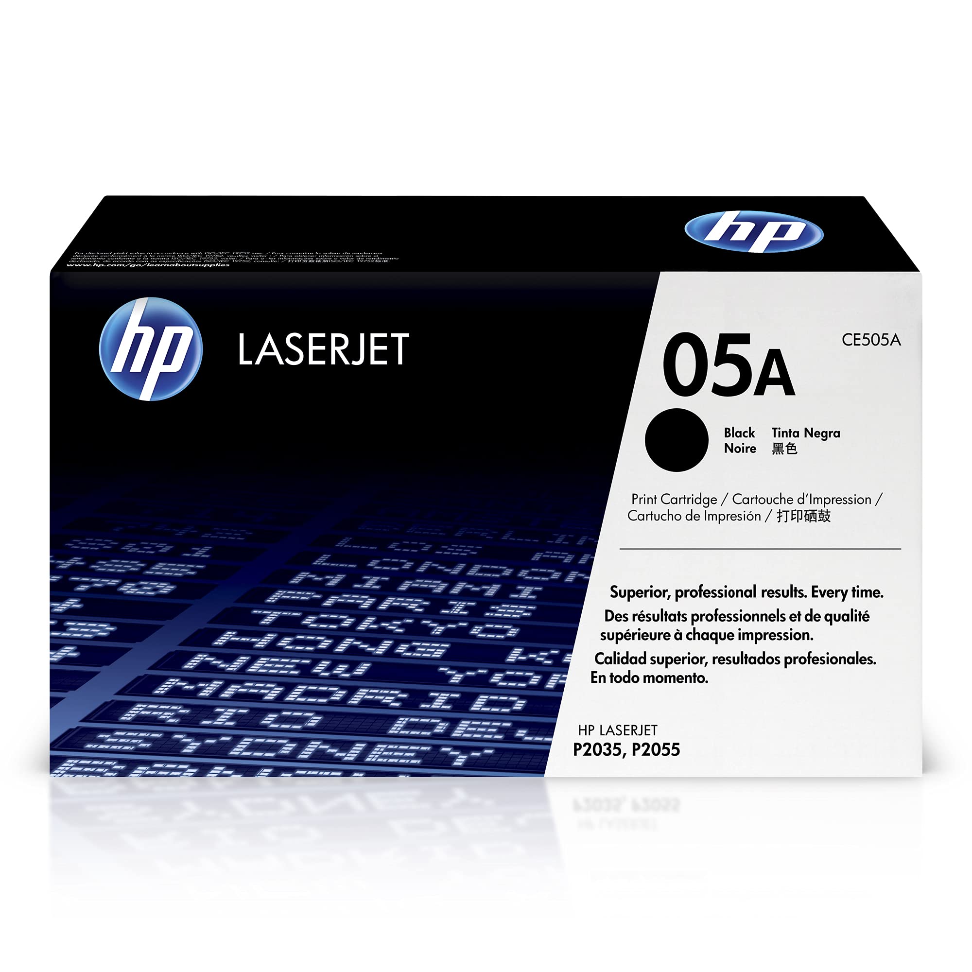 New, Pre-Owned - HP 05A High Yield Black LaserJet Toner Cartridge, CE505A