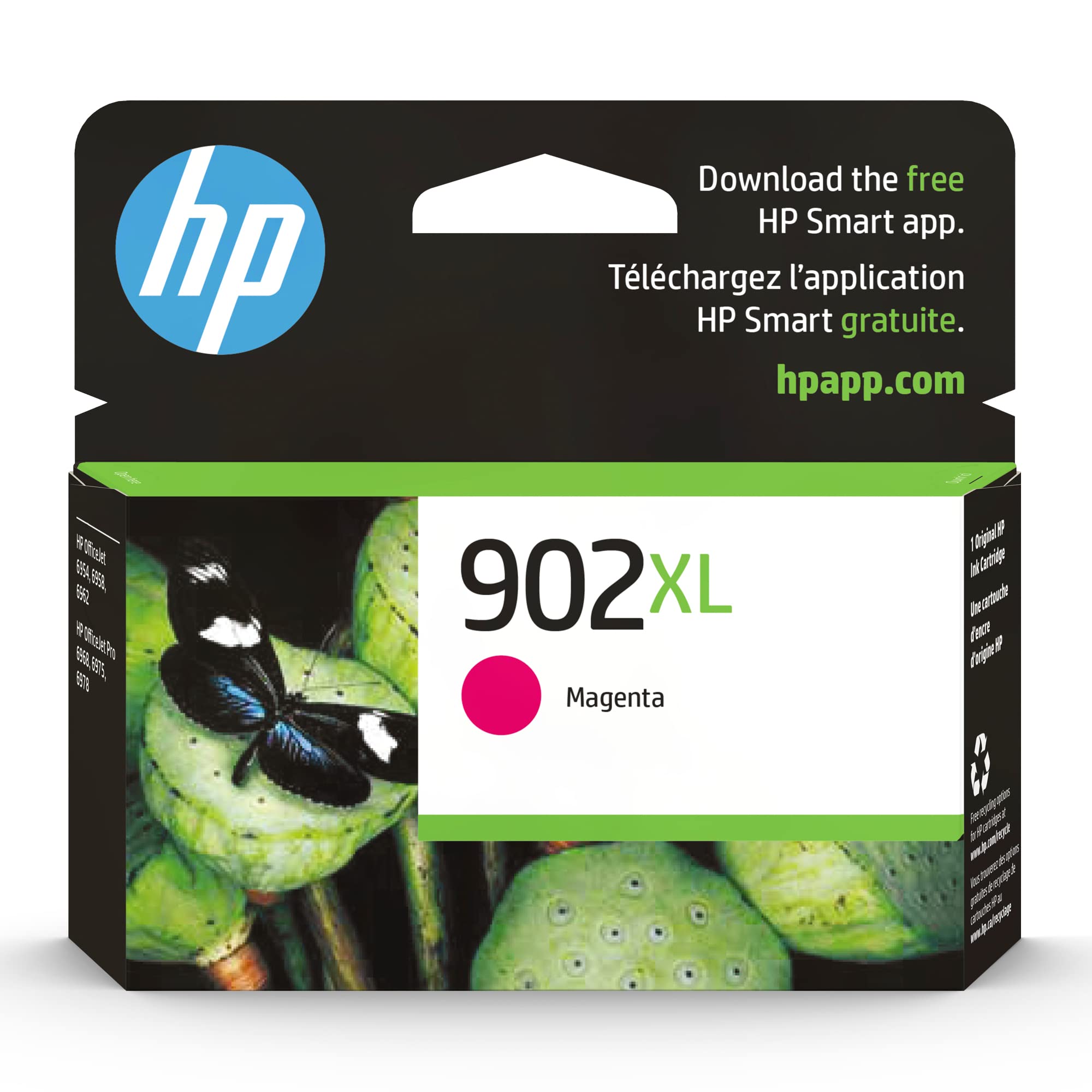 New, Pre-Owned - HP 902XL (T6M06AN) Magenta High-Yield Ink Cartridge