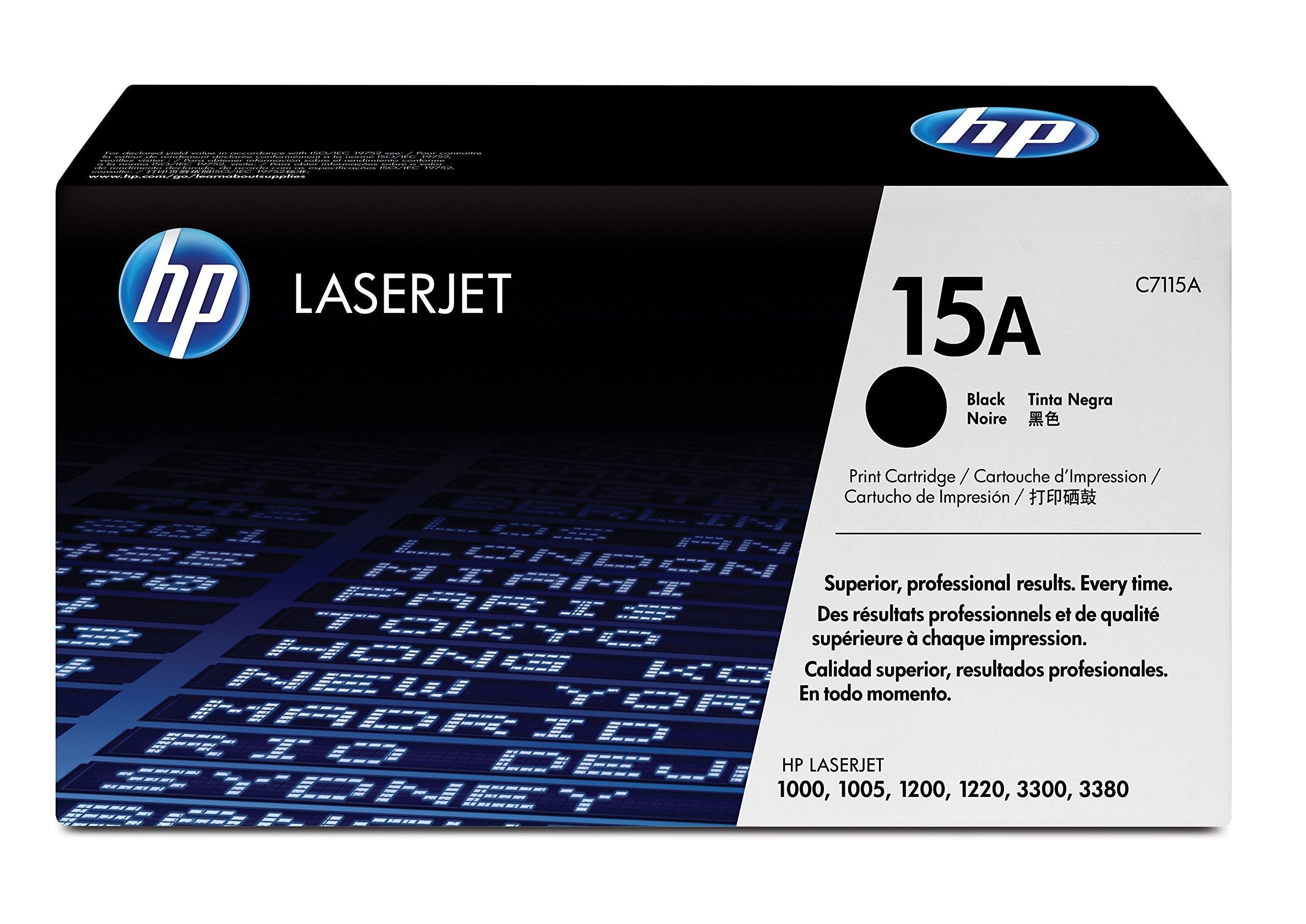 New, Pre-Owned - HP 15A Black (C7115A) Toner Cartridge