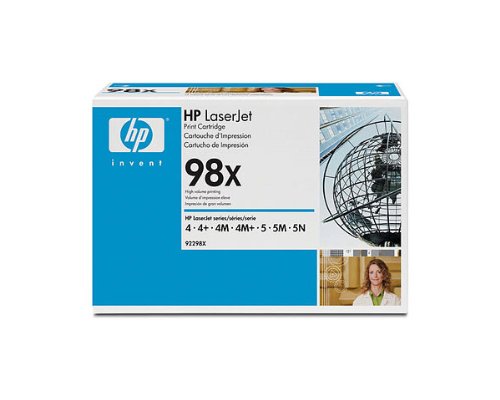New, Pre-Owned - HP 98X High Yield Black Laser Toner Cartridge, 92298X