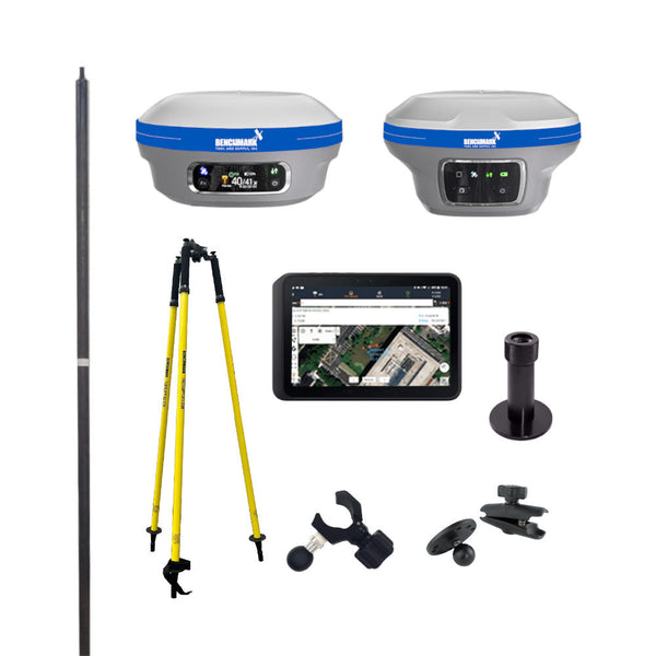 Benchmark Supply i83 and i89 Base & Rover Surveying Package | i83-i89-