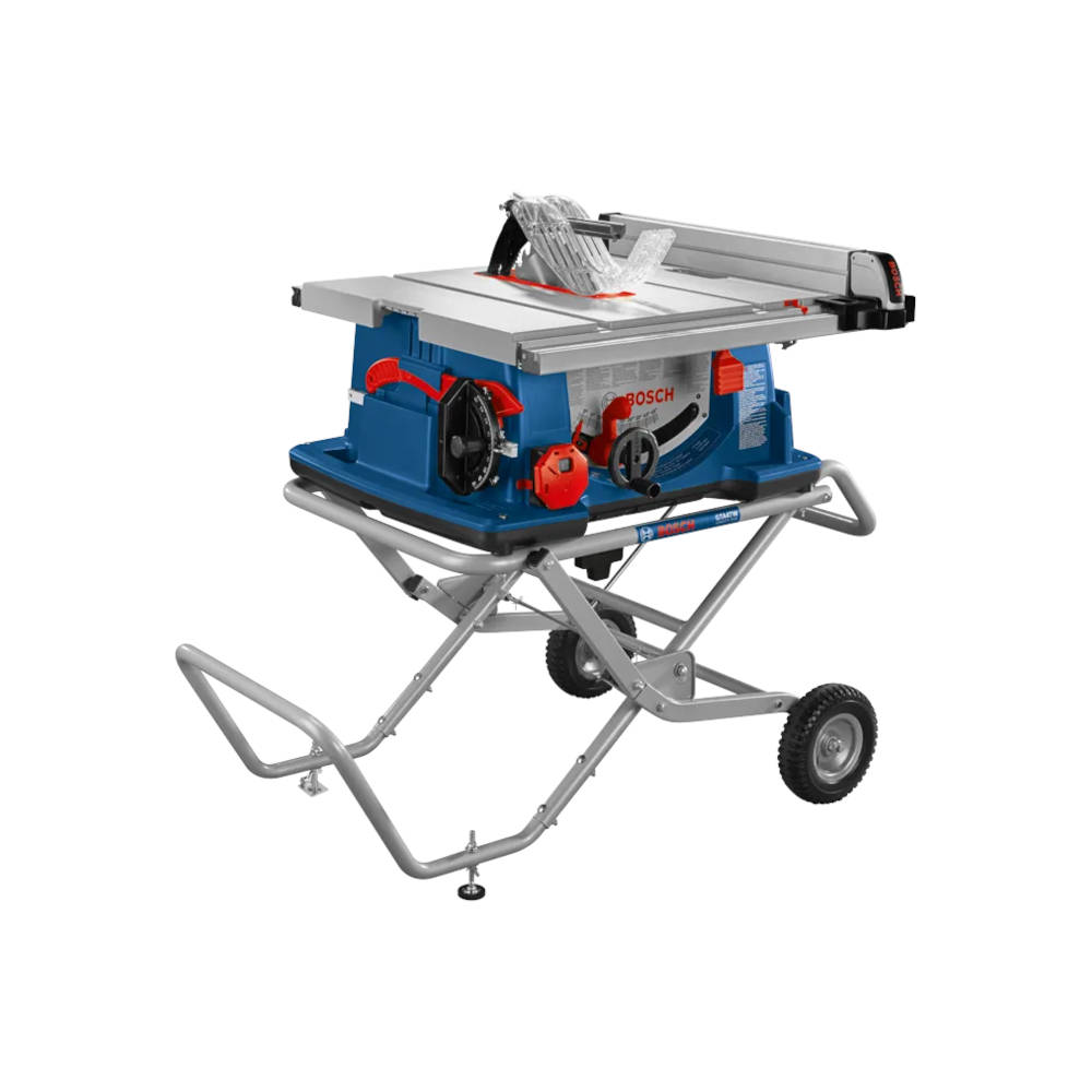 Bosch 10 inch Worksite Table Saw w/ Gravity-Rise Wheeled Stand | 4100XC-10