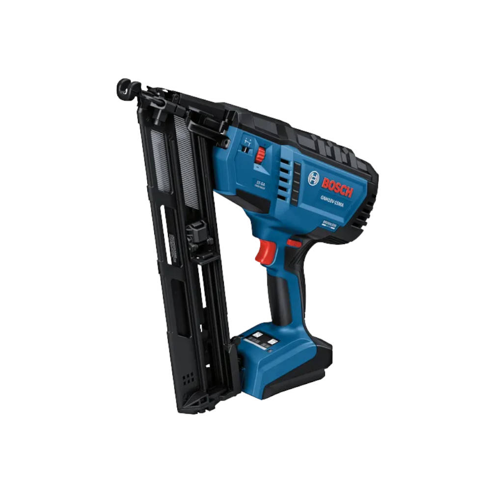 Bosch 18V Brushless 15-gauge Angled Finish Nailer | GNH18V-15MAN