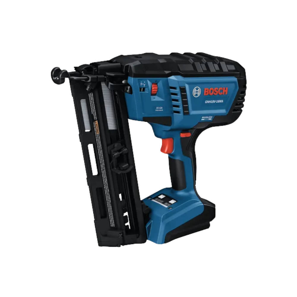 Bosch 18V Brushless 16-gauge Angled Finish Nailer | GNH18V-16MAN