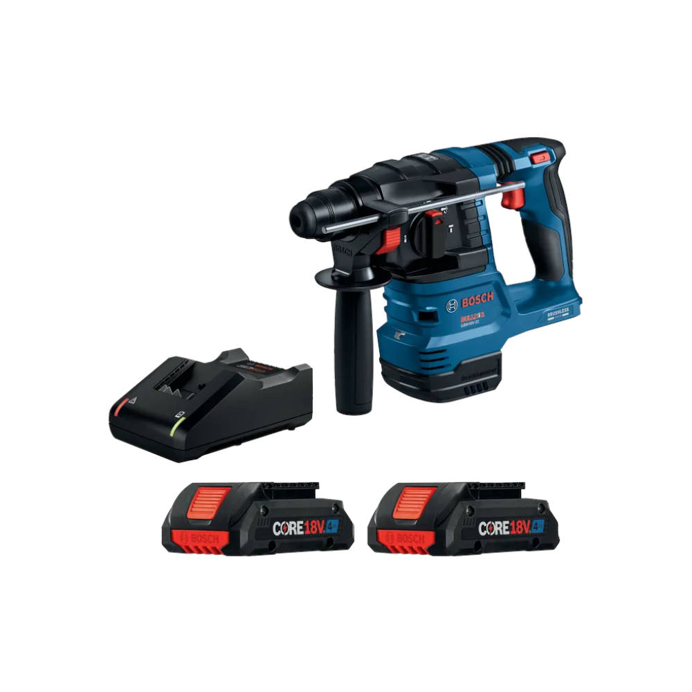 Bosch 18V Brushless SDS-plus Bulldog 3/4 inch Rotary Hammer Kit | GBH18V-22K24