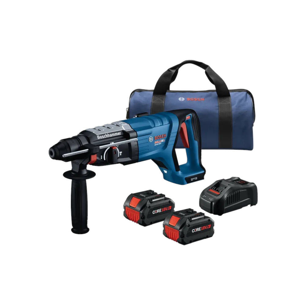 Bosch 18V SDS-plus Bulldog 1-1/8 inch Rotary Hammer w/D-Handle | GBH18V-28DCB28