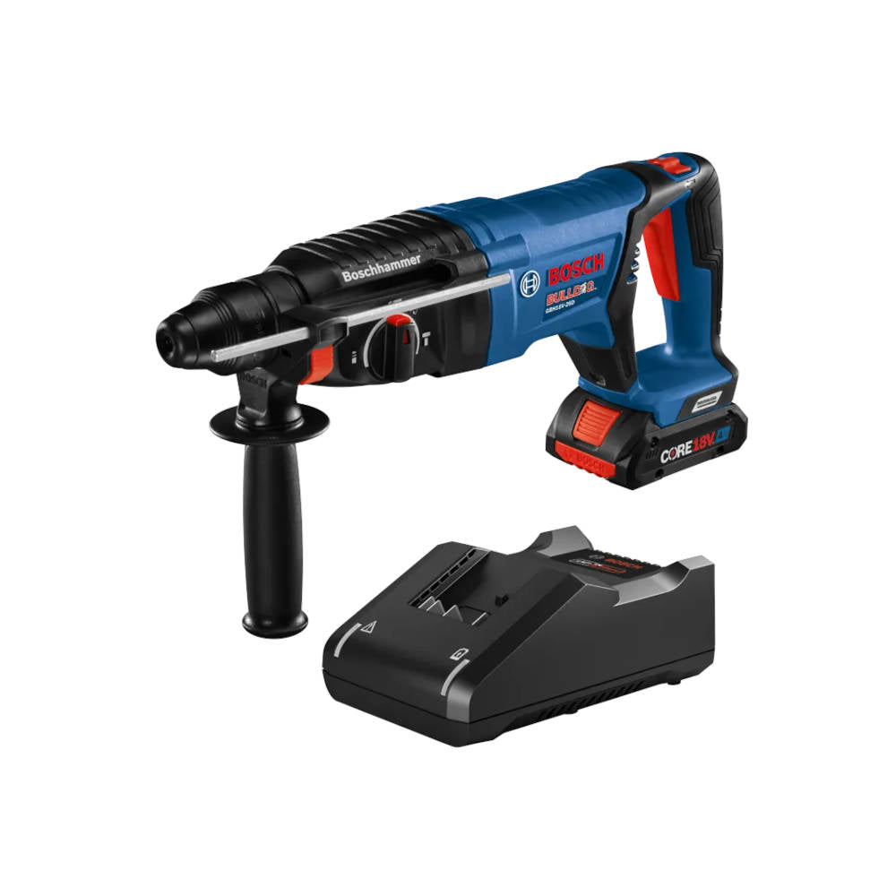 Bosch 18V Brushless SDS-plus Bulldog 1 inch Rotary Hammer with D-Handle Kit