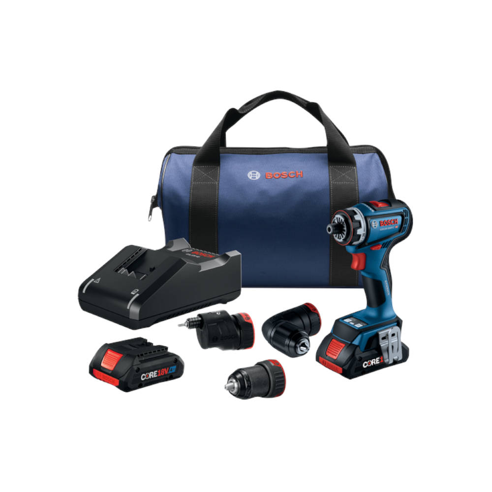 Bosch 18V Drill Driver w/5-In-1 Flexiclick® System & CORE18V® 4Ah Battery | GSR18V-800FCB24